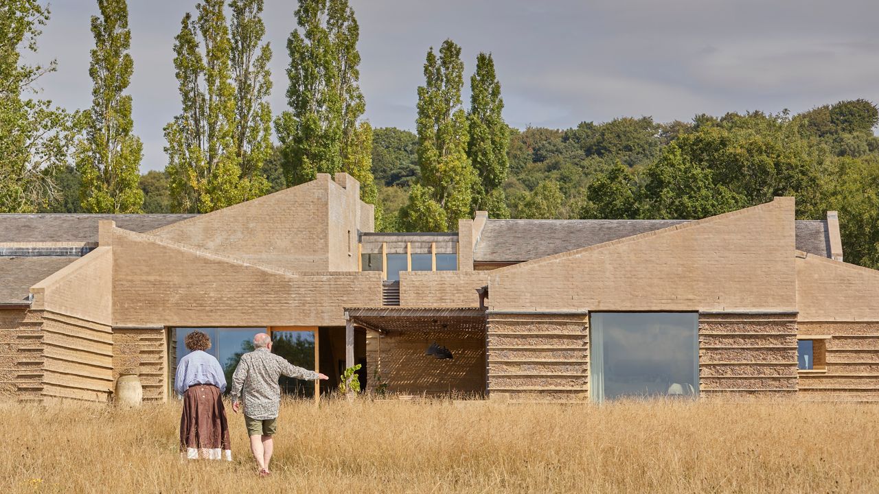 The country house reimagined and built from the earth on which it stands