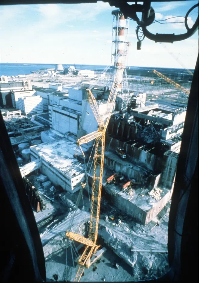 The aftermath of the Chernobyl accident