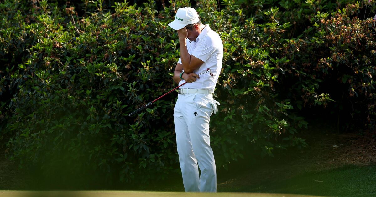 Masters star reprimanded for rule break after making Scheffler wait | Golf | Sport