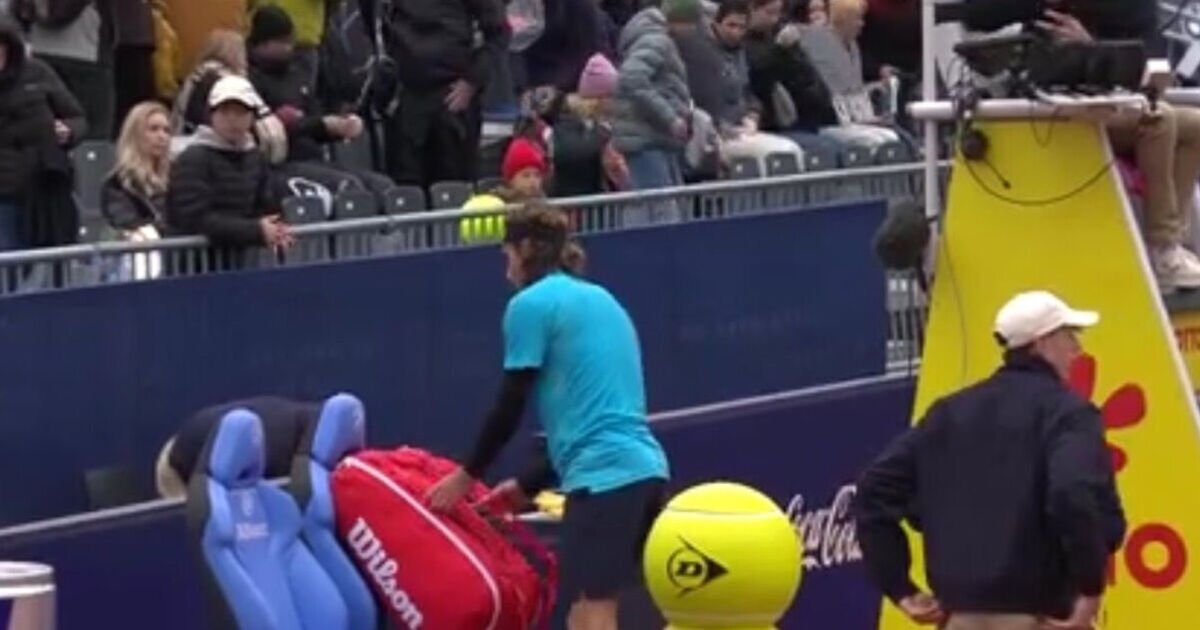 Munich Open suspended as Stefanos Tsitsipas forced to leave court | Tennis | Sport