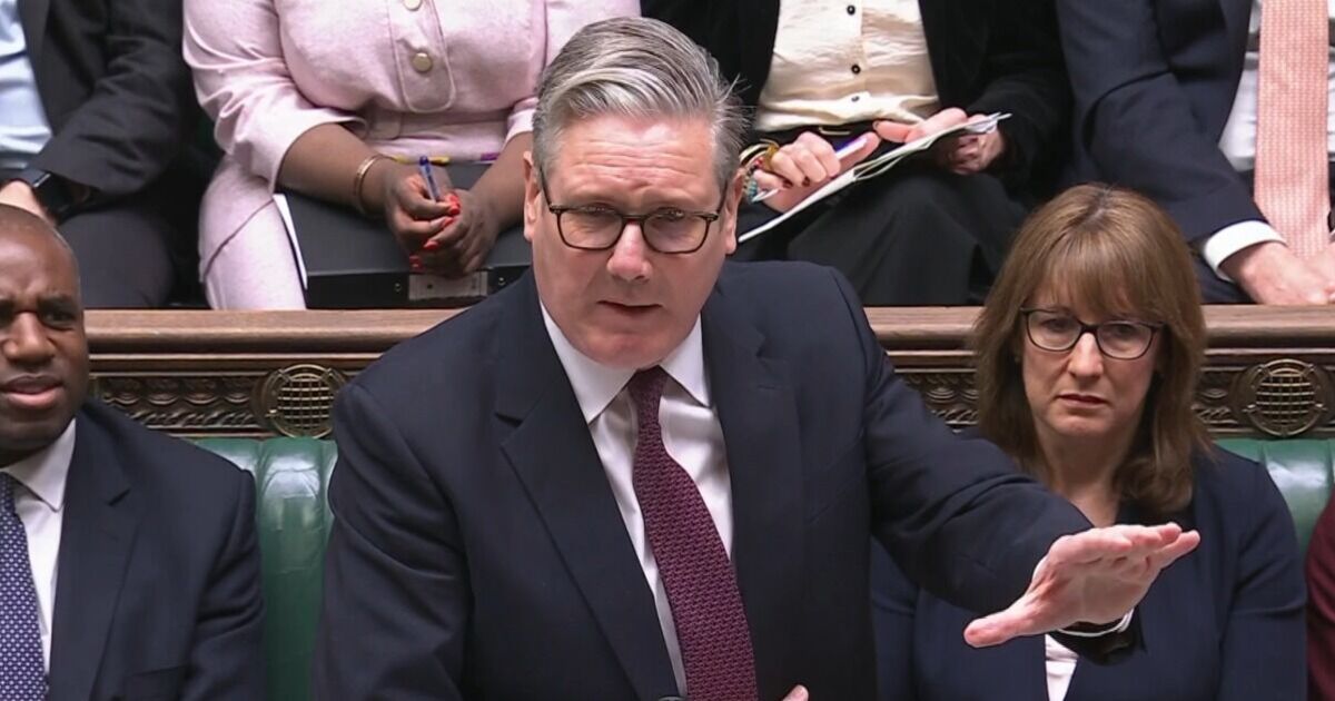 PMQs LIVE: Keir Starmer faces PMQs grilling as economy set for massive 'downgrade' | Politics | News