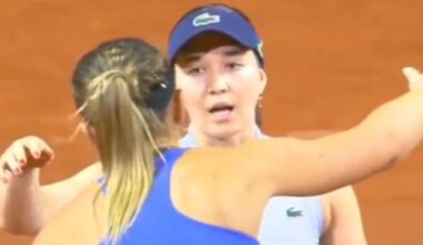 Tennis star immediately apologises to rival after getting first win in three months | Tennis | Sport