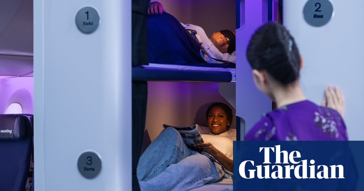 No double-bunking or snacks - but snoring is fine: Air New Zealand’s economy sleep pods set for launch | Airline industry