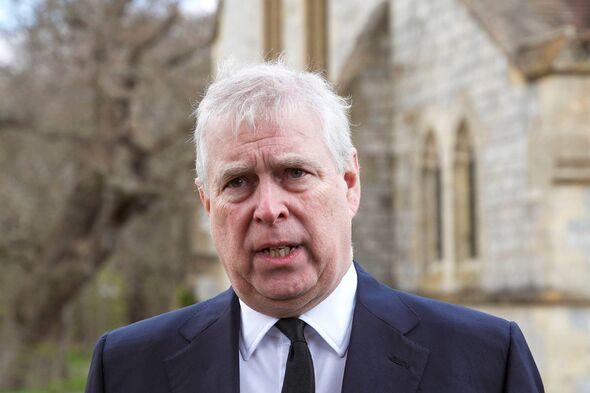 Andrew Mountbatten-Windsor speaking in 2021