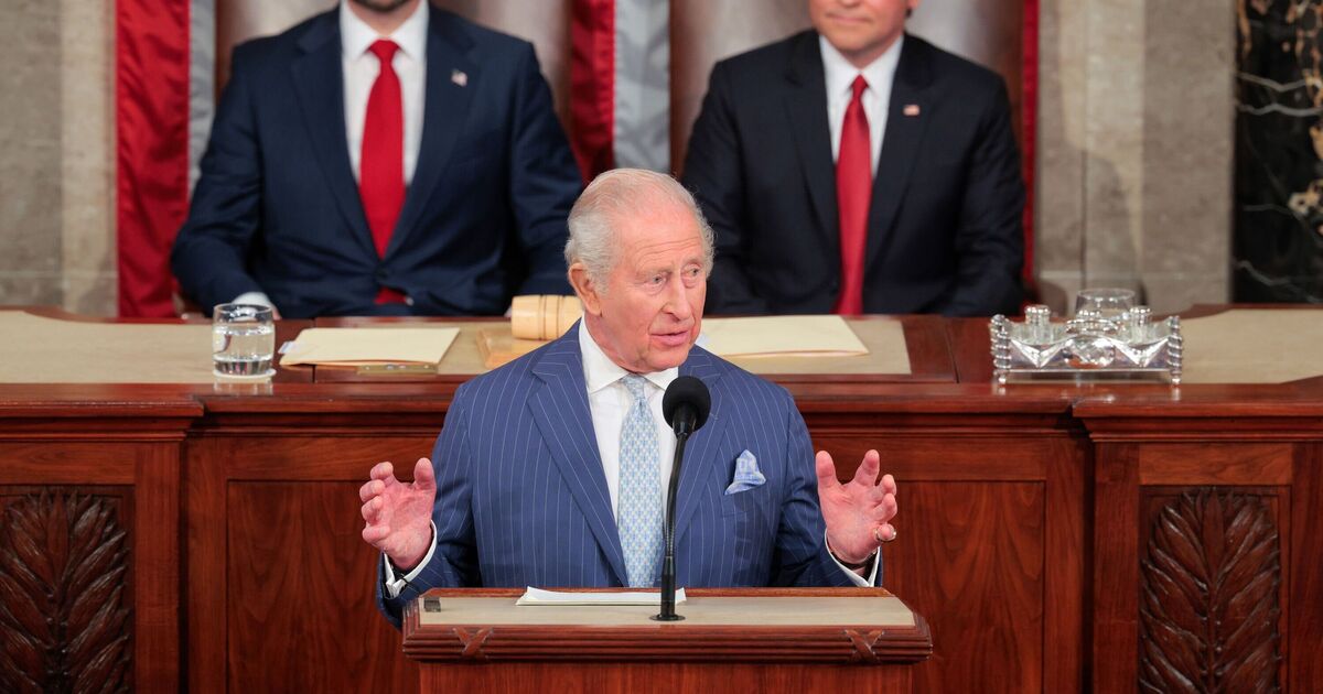 King Charles gets standing ovation after subtle dig at Trump during speech | Royal | News