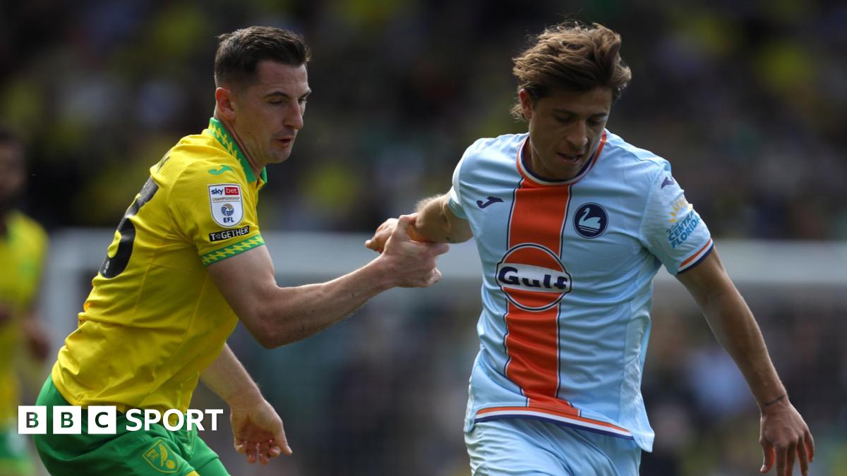 Norwich City 1-1 Swansea City: Canaries' play-off hopes over after draw