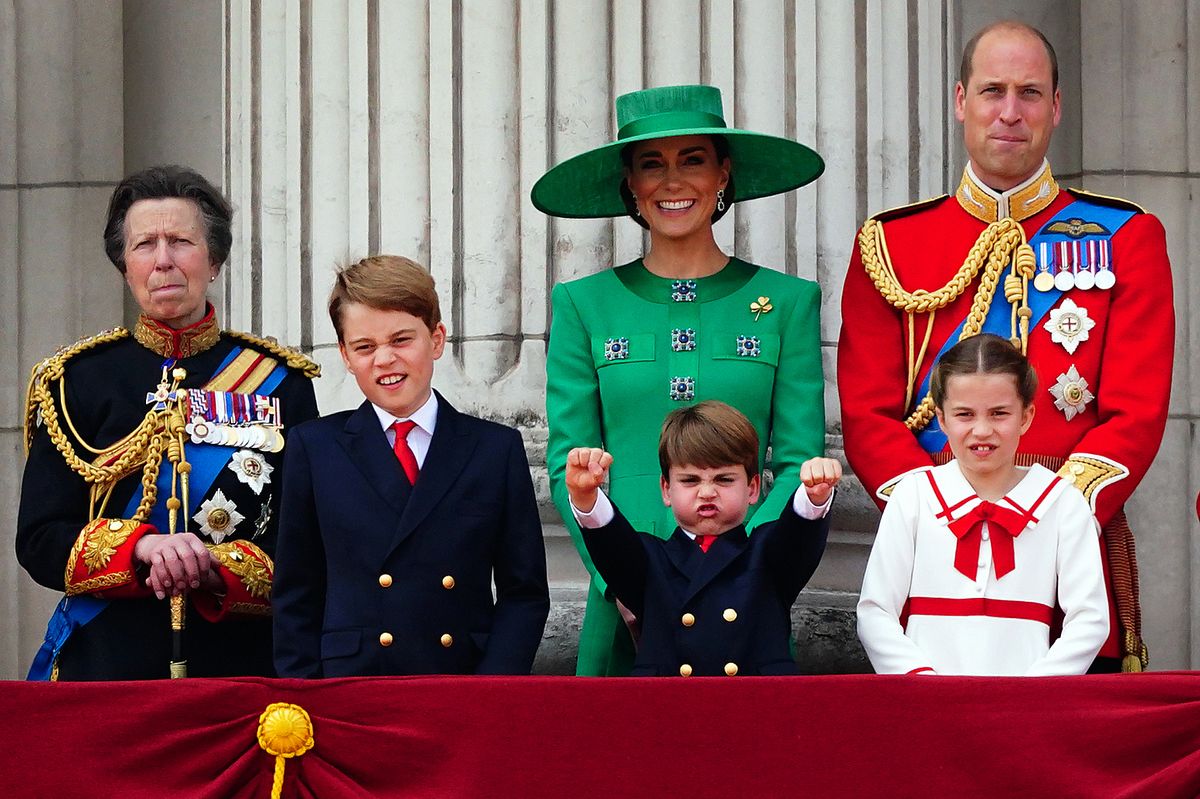 The Royal Family on the Buckingham Palace balcony