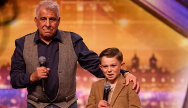 Britain's Got Talent Bristol granddad performs heartwarming duet with his grandson