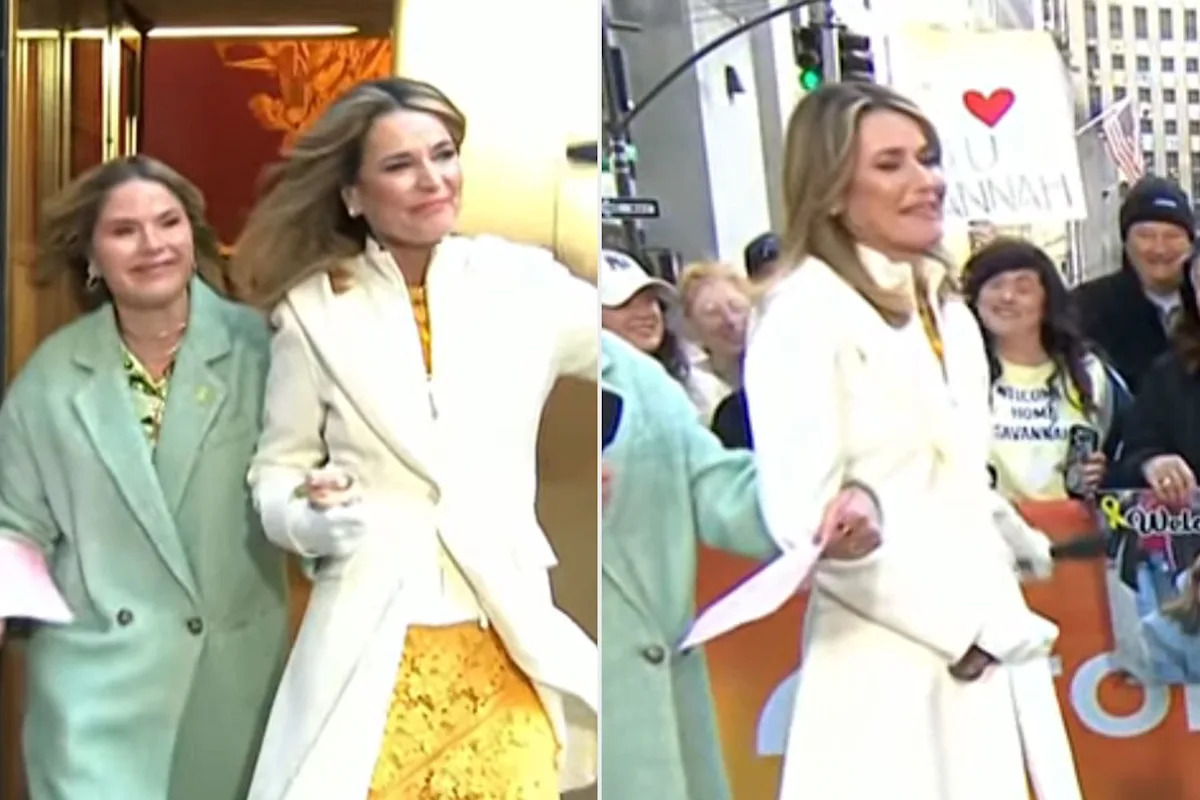 Savannah Guthrie Breaks Down in Tears While Greeting Well Wishers on “Today ”Show Plaza After 2-Month Absence