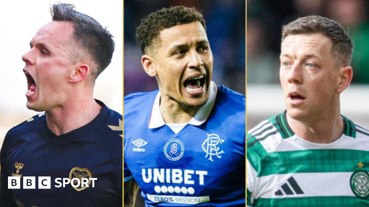 Lawrence Shankland, James Tavernier, Callum McGregor