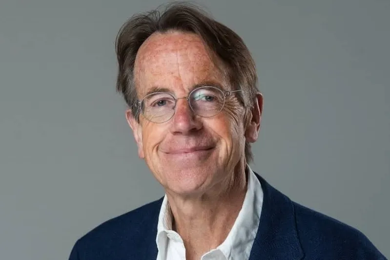 Professor Sir Rory Collins, Chief Executive and Principal Investigator of UK Biobank, smiling.