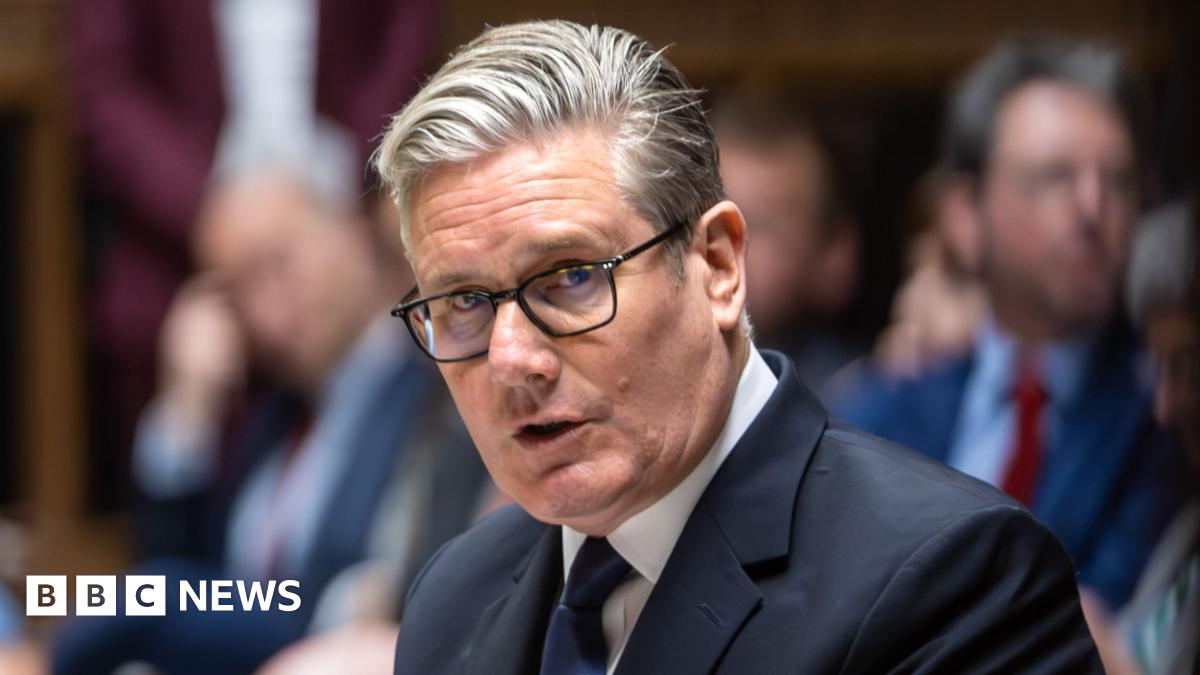 Sir Keir Starmer speaks during Prime Minister's Questions on 22 April.