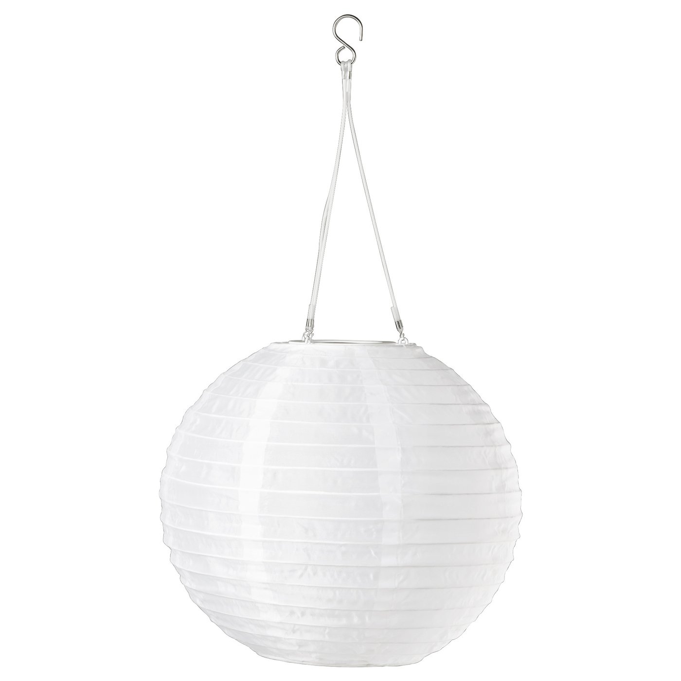 Solvinden Led Solar-Powered Pendant Lamp - Outdoor/globe White 30 Cm