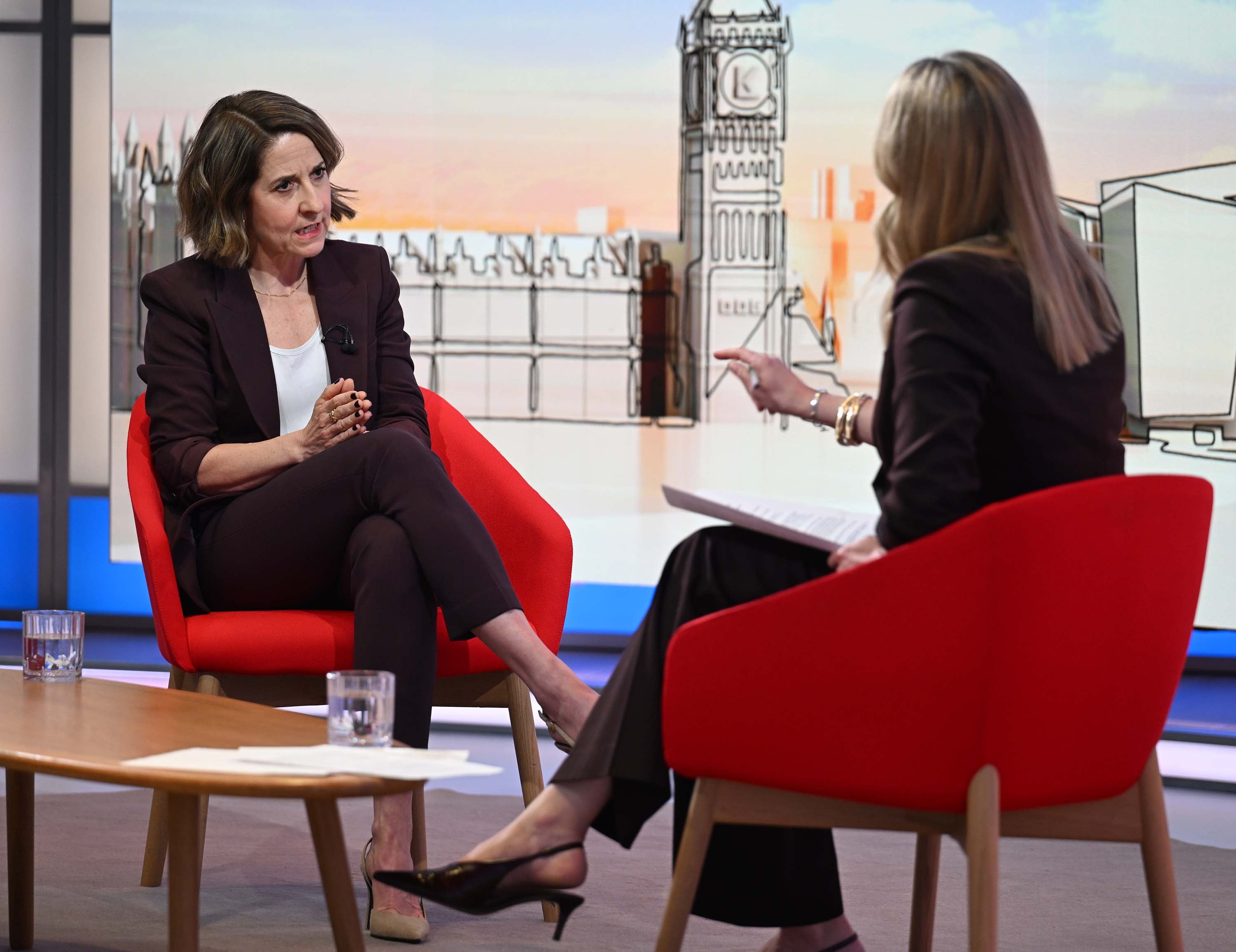 Technology minister Liz Kendall says the government is looking at whether AI chatbots should be covered by age restrictions