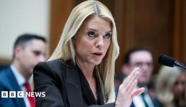 US President Donald Trump fires US attorney general Pam Bondi