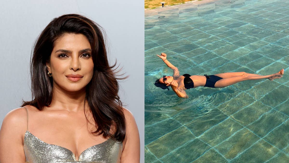 Priyanka Chopra shows off her beach body with poolside bikini snaps