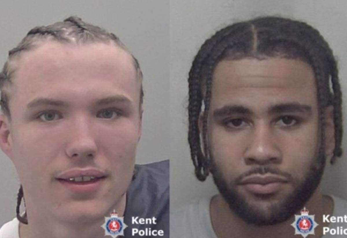 Police search for Kieron Barnes and Tobias Agbaje following fatal stabbing of Ashton Harrington, 19, in Whitstable