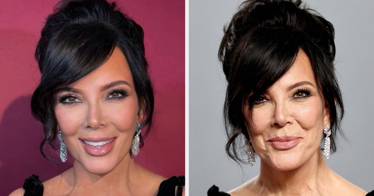 Kris Jenner’s IG Selfies Are Being Compared To Her Unedited Red Carpet Pics, And The Discourse Is Important - BuzzFeed