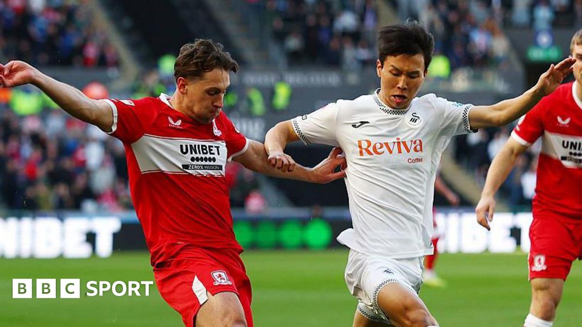 Swansea City 2-2 Middlesbrough: Boro miss chance to reclaim top-two spot