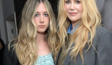 Nicole Kidman Daughter Sunday Rose's Prom Look