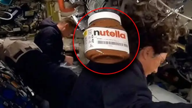 A jar of Nutella has become an unlikely talking point on Nasa’s Artemis II mission
