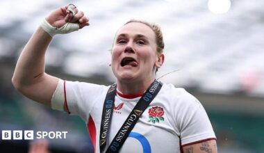England 33-12 Ireland result: Women's Six Nations 2026 try-scorers, lineups & updates