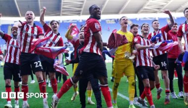 Reading 1-2 Lincoln City: Imps seal promotion to Championship