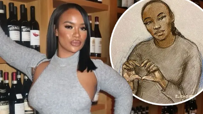 Gabrielle Carrington, aka RielleUK on Instagram, is accused of attempted murder of another social media influencer