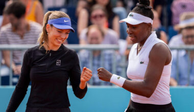 Venus Williams and Katie Boulter make the perfect pair following first round fightback at Madrid Open