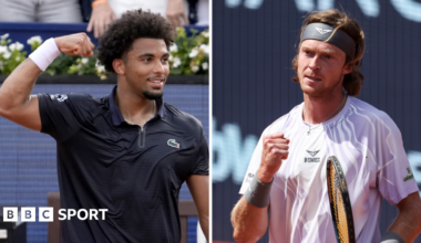 Arthur Fils and Andrey Rublev