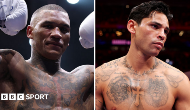 Fabio Wardley faces off with Daniel Dubois