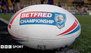 A BETFRED Championship match ball