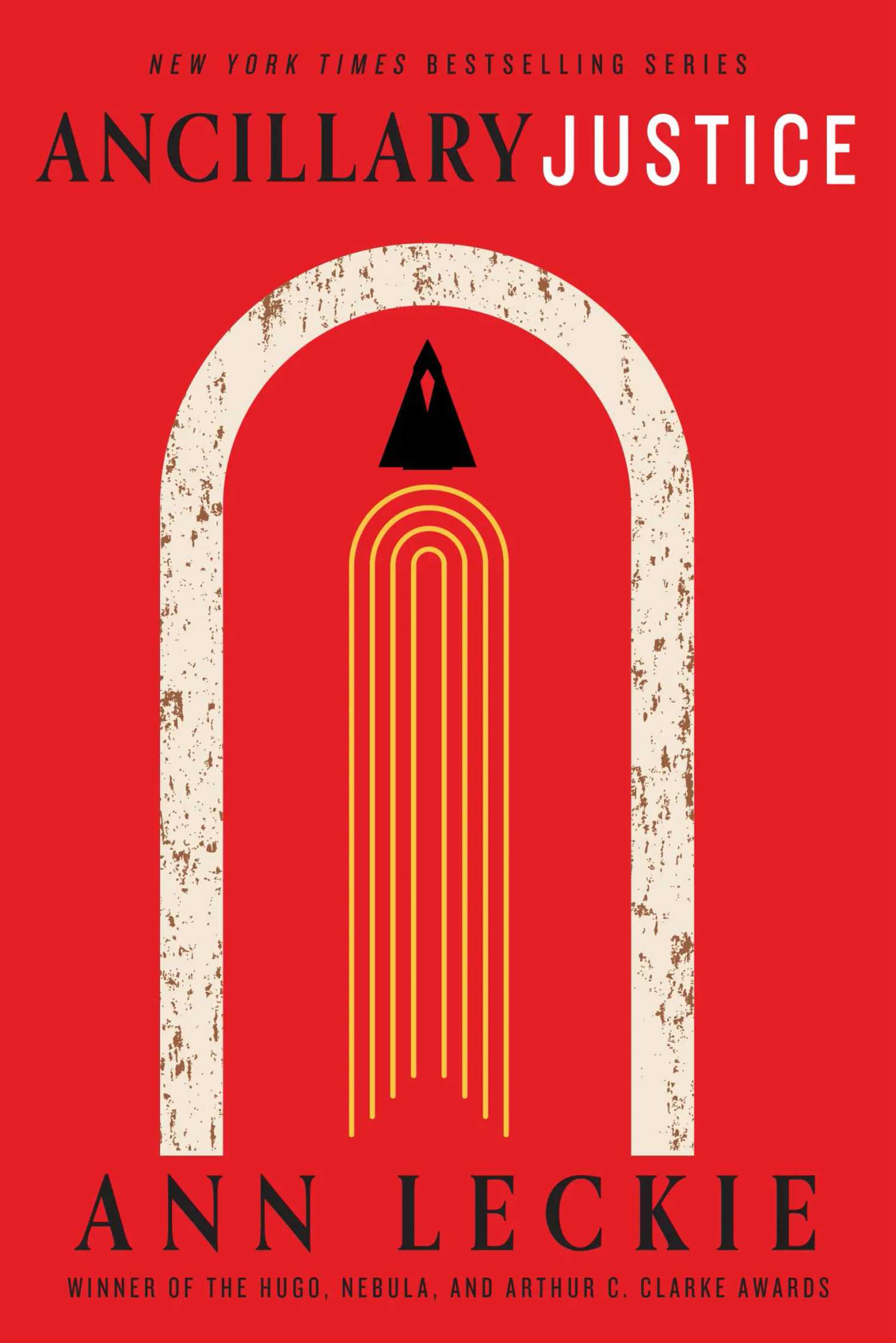 A stylized book cover that depicts a space ship in flight 