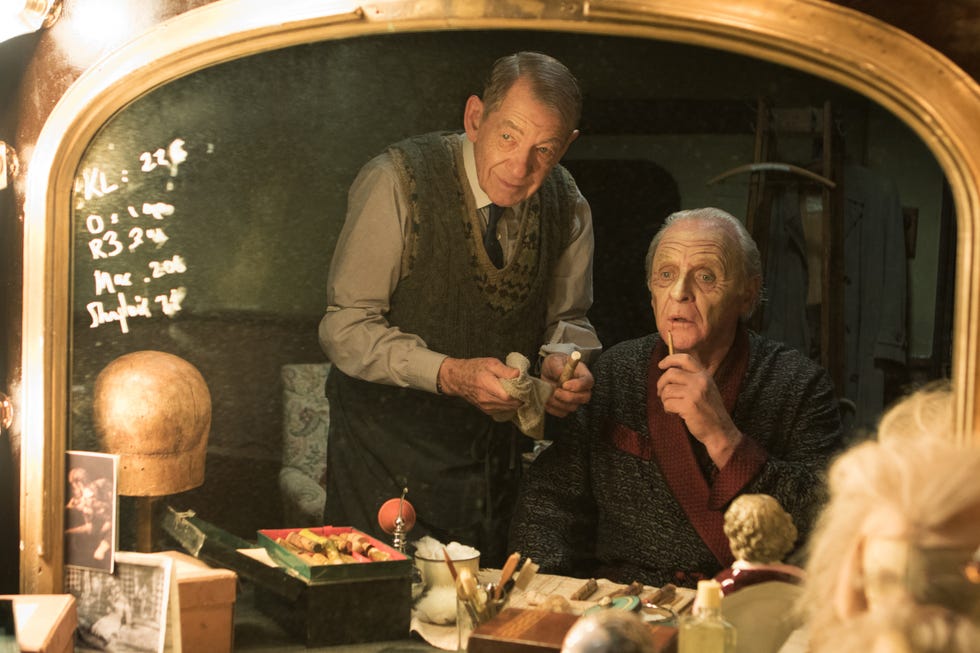 ian mckellen, anthony hopkins, the dresser