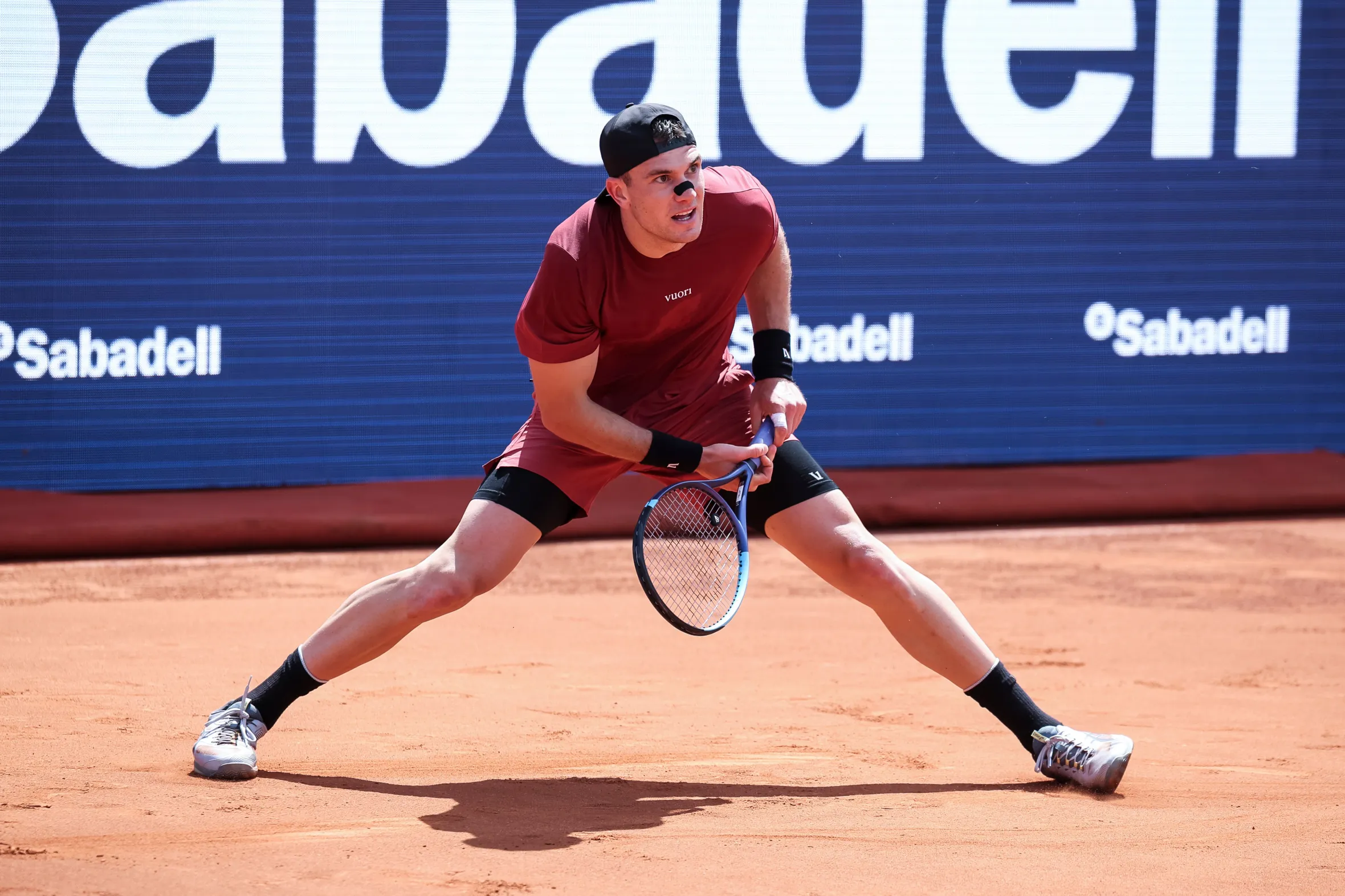 Jack Draper in action during the Barcelona Open Banc Sabadell – Conde Godó 2026.