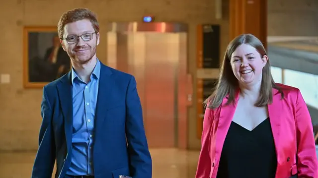Ross Greer and Gillian Mackay