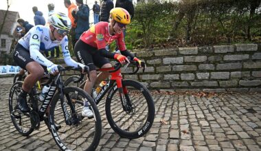 Cat Ferguson racing in Belgium early in 2026