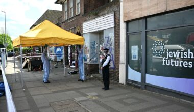 London police probe arson attack on building tied to Jewish organization