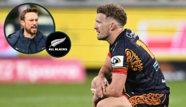 The All Blacks' 'fortunate' position despite 110 unselectable players