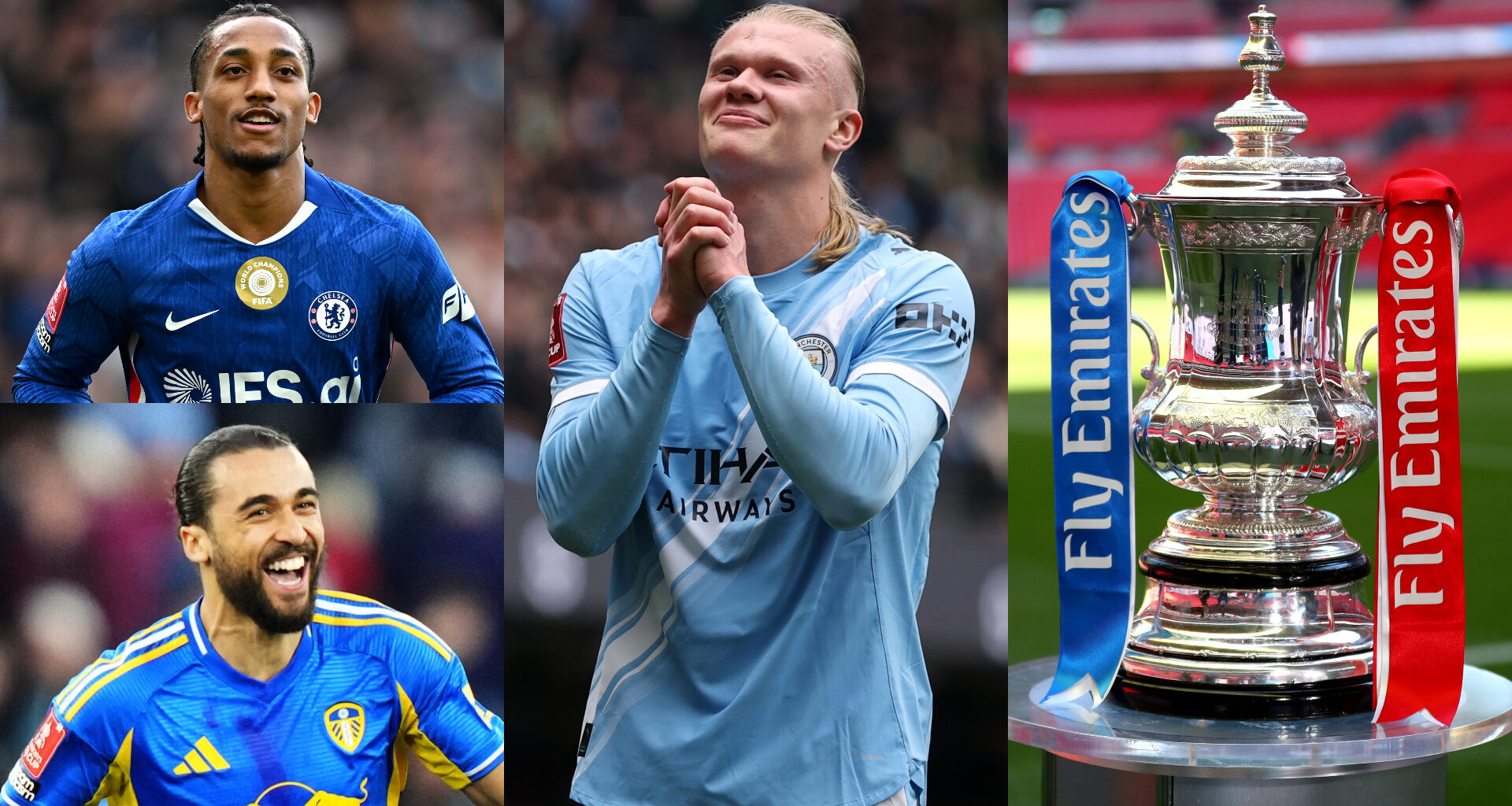 Chelsea, Leeds and Man City discover opponents