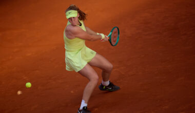 Andreeva fends off late Bondar comeback to reach third Madrid quarterfinal