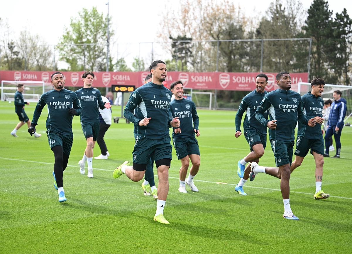 Arsenal star spotted in training ahead of Bournemouth clash after Mikel Arteta update - London Evening Standard