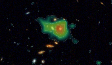 Astronomers Find 33,000 Giant Hydrogen Halos Around Galaxies 11 Billion Years Ago