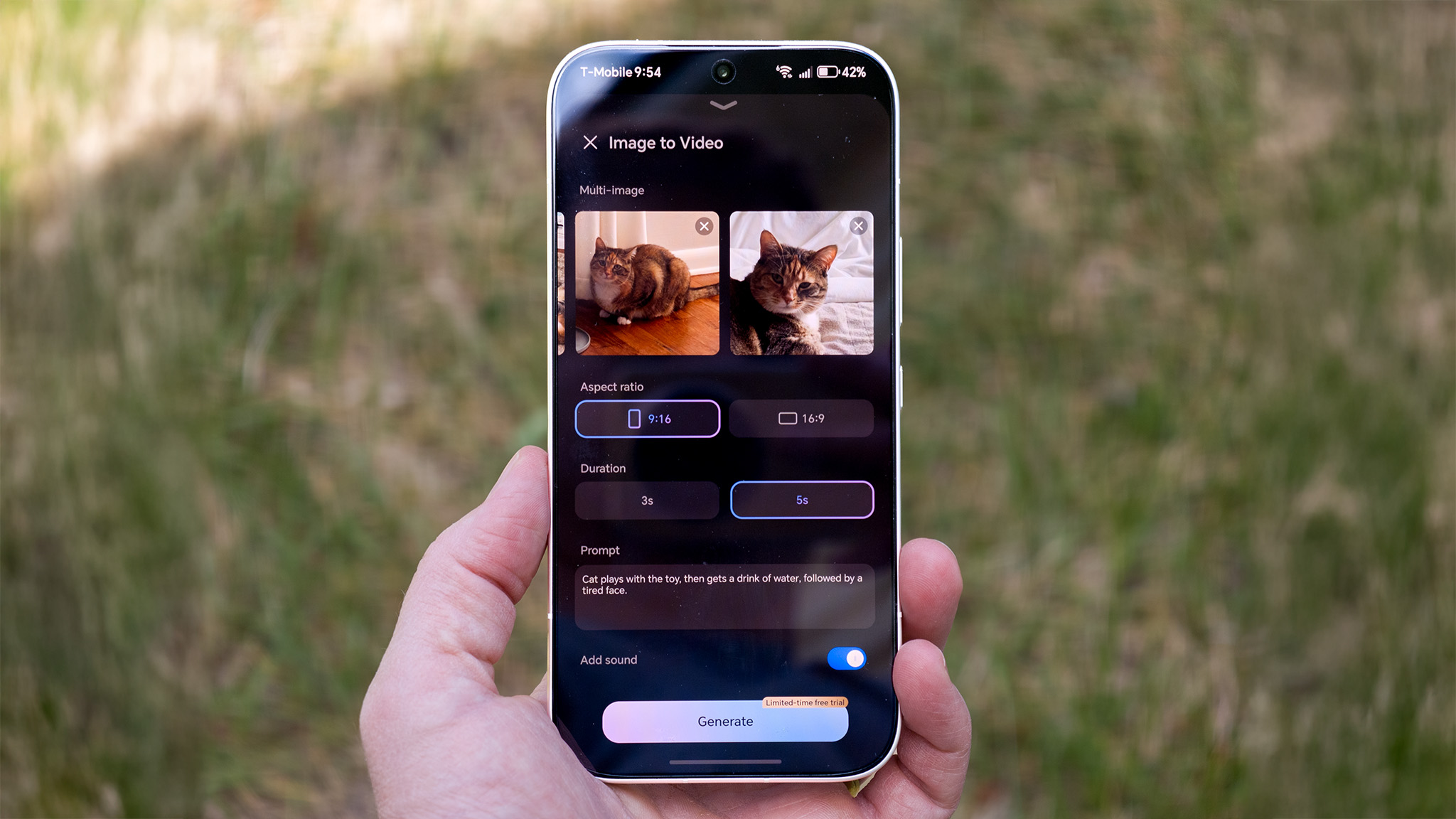 The new AI features on the Honor 600, including AI photo to video 2.0 and AI breakout collage
