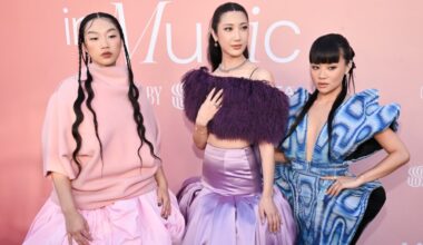 Billboard Women Music Red Carpet Photos: Huntr/X, Lainey Wilson, More