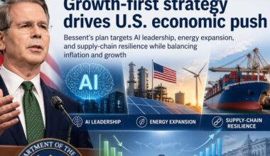 Treas Sec. Bessent: Growth-first strategy drives U.S. economic push