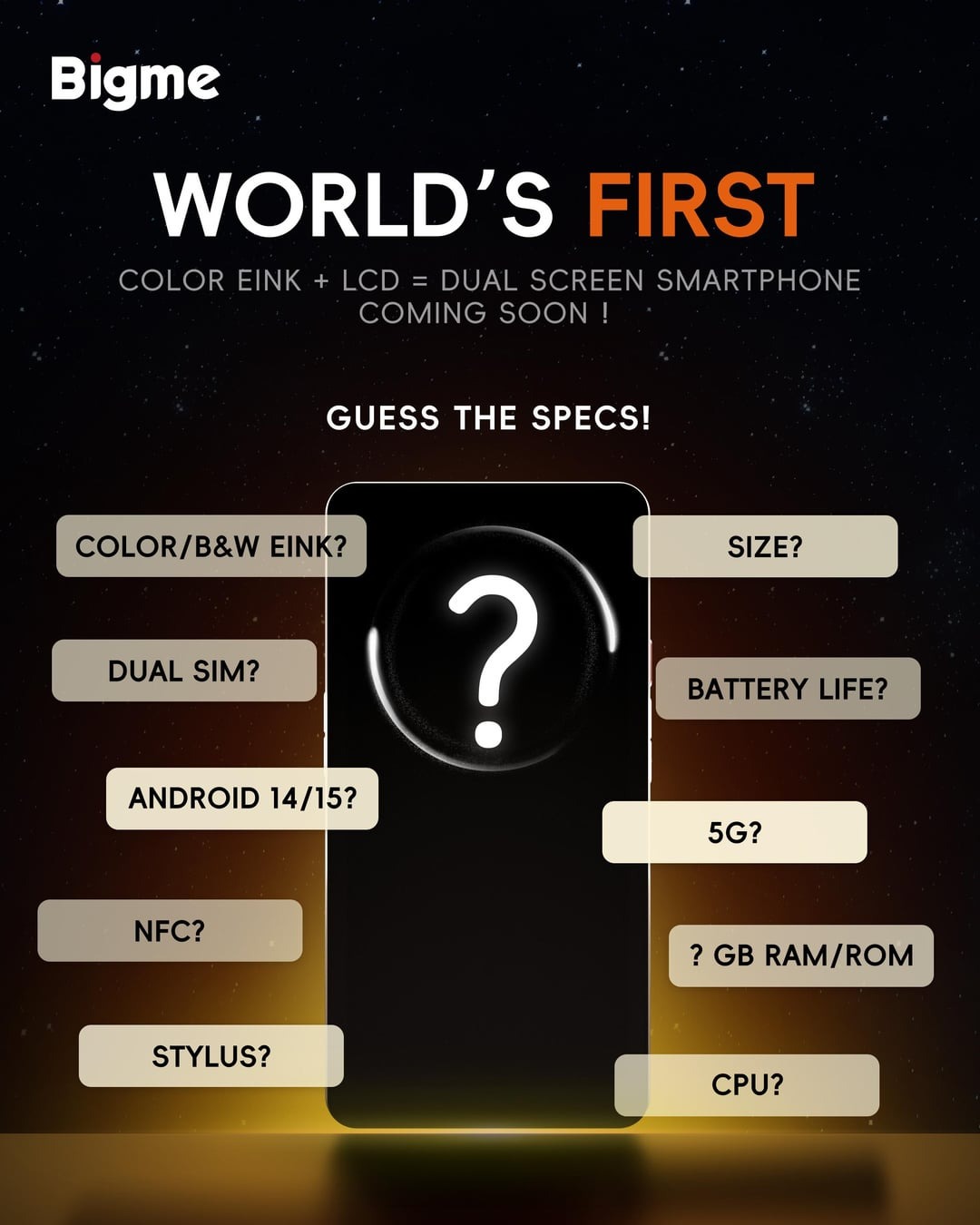 Bigme HiBreak Dual smartphone reddit specs Bigme HiBreak Dual smartphone reddit specs