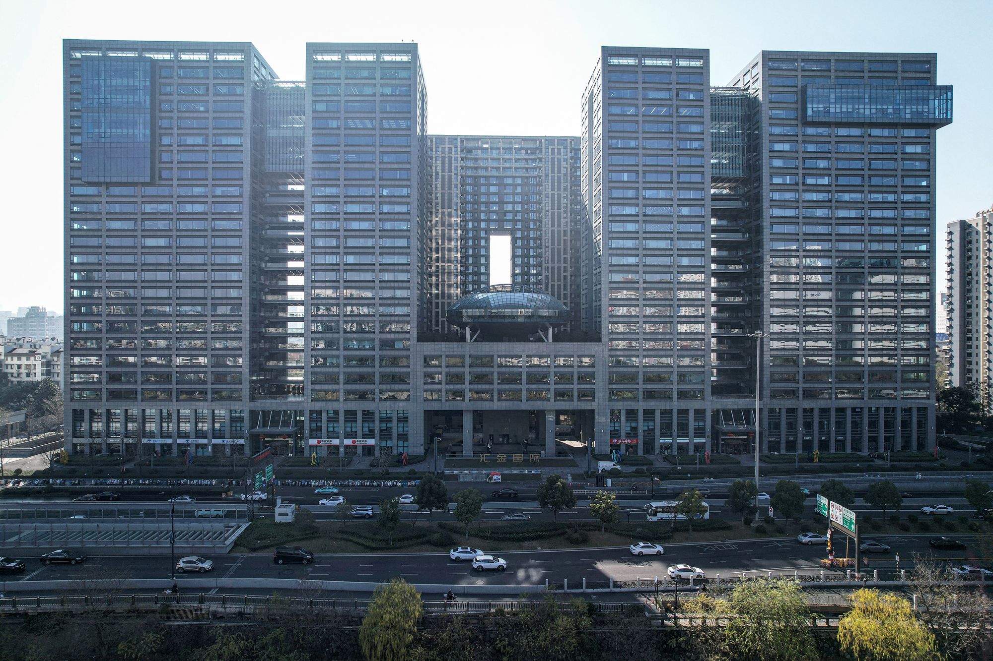 Building housing the headquarters of Chinese AI startup DeepSeek in Hangzhou