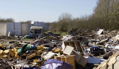 James Wild pledges to tackle fly-tipping in Clenchwarton