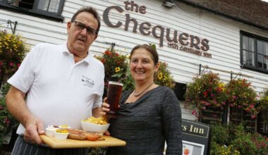 Tracey and Charles Leaver confirm departure after 32 years at The Chequers Inn, Laddingford near Maidstone